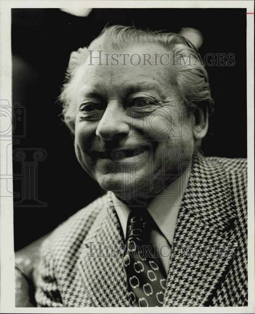 1971 Press Photo Hans Schmidt-Isserstedt, German Conductor - hpp29972- Historic Images