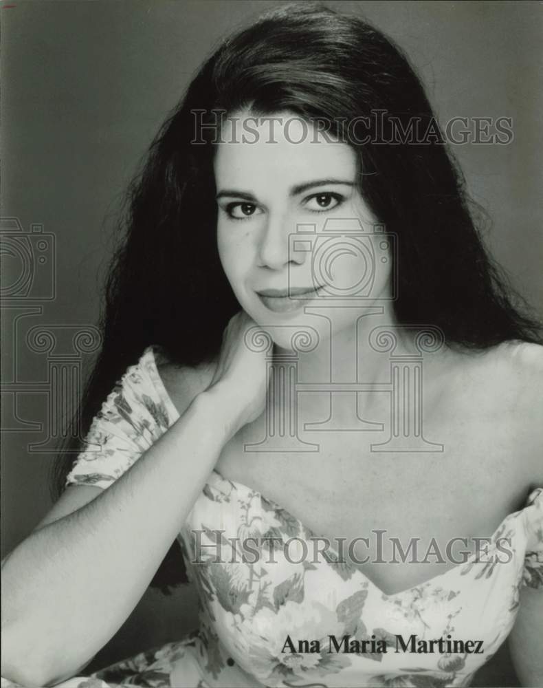 Press Photo Ana Maria Martinez - hpp30077- Historic Images