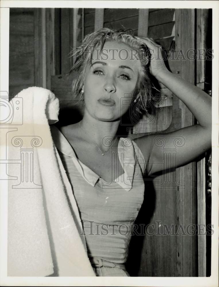 1958 Press Photo Actress Jane Powell - hpp30249- Historic Images