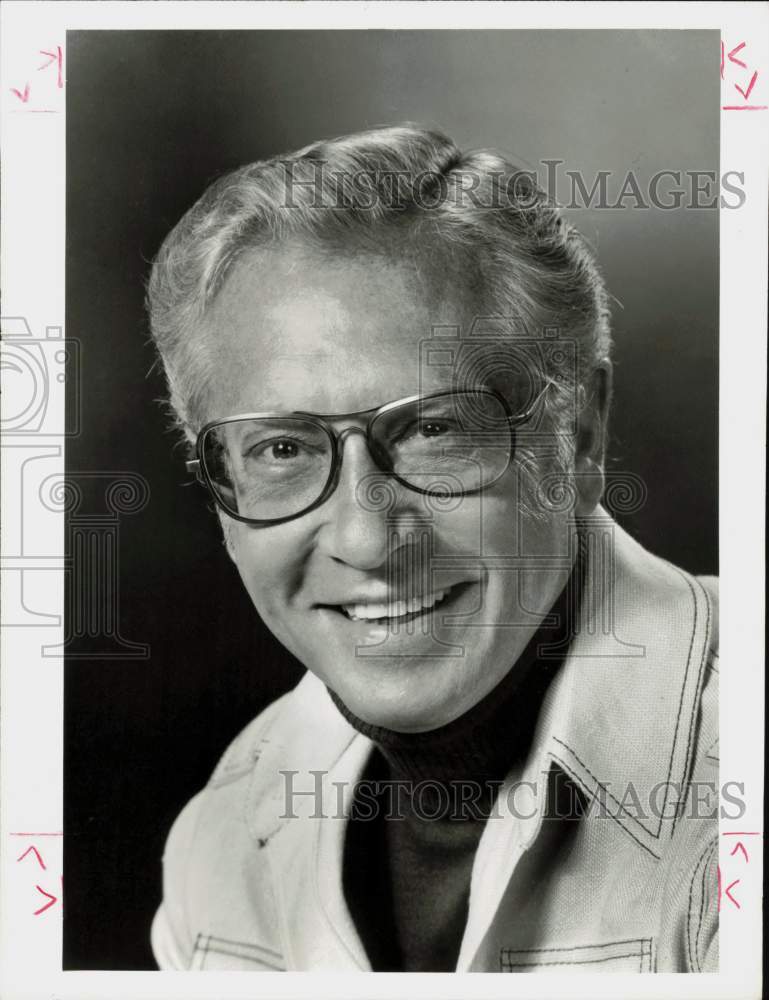 1974 Press Photo Allen Ludden, TV Emcee - hpp30437- Historic Images