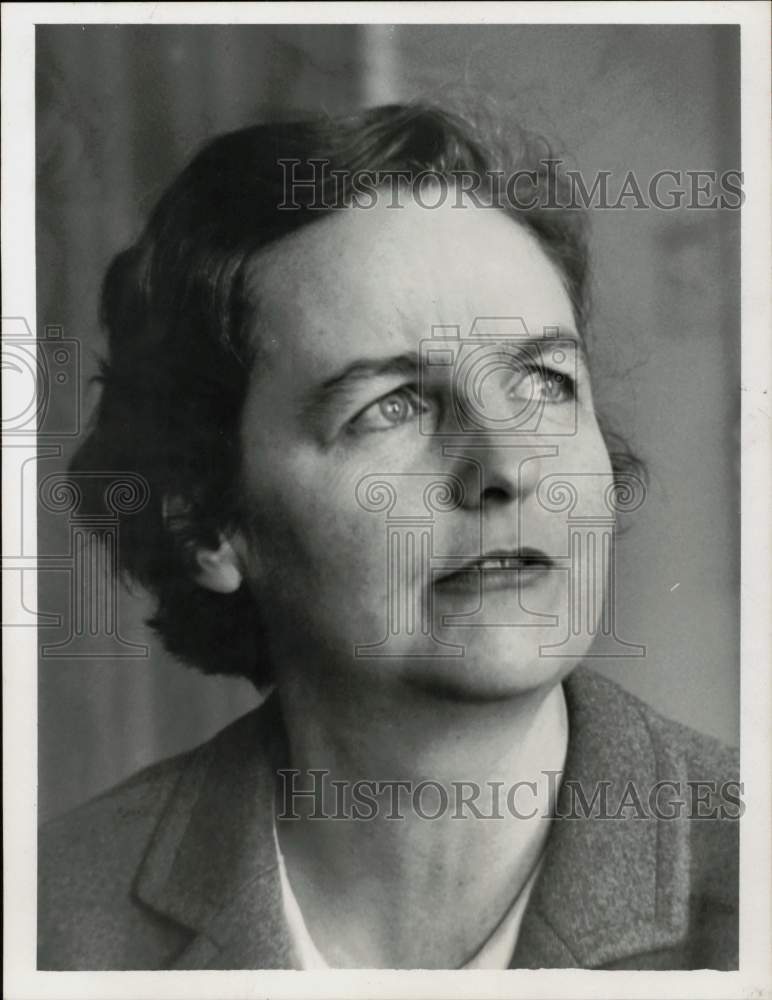 1963 Press Photo Author Jessica Mitford - hpp30471- Historic Images