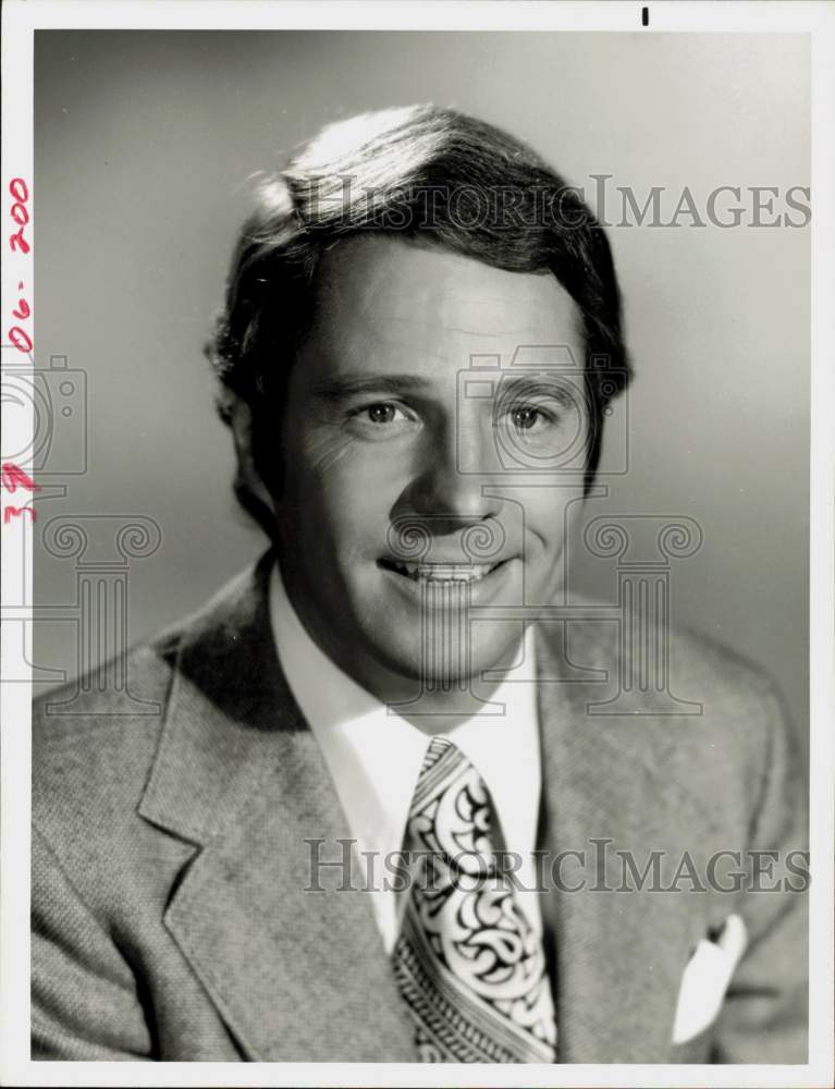 1978 Press Photo John McMahon, Vice President, Program Operations, NBC-TV- Historic Images