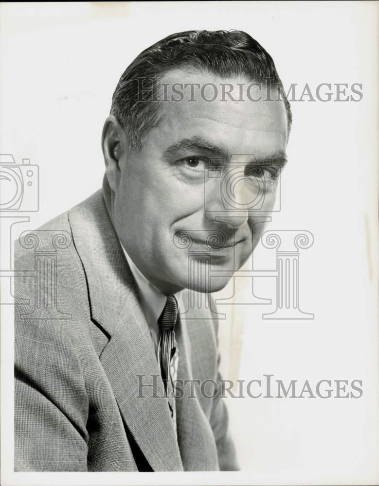 1957 Press Photo Ted Mack, Host of &quot;Original Amateur Hour&quot; - hpp30549- Historic Images