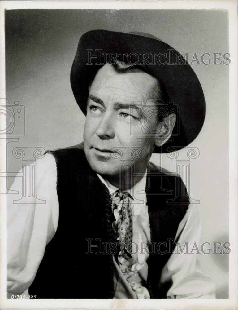 1959 Press Photo Actor Alan Ladd - hpp30597- Historic Images