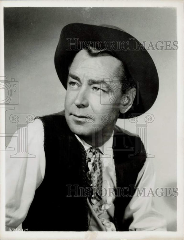 1959 Press Photo Actor Alan Ladd - hpp30597 - Historic Images