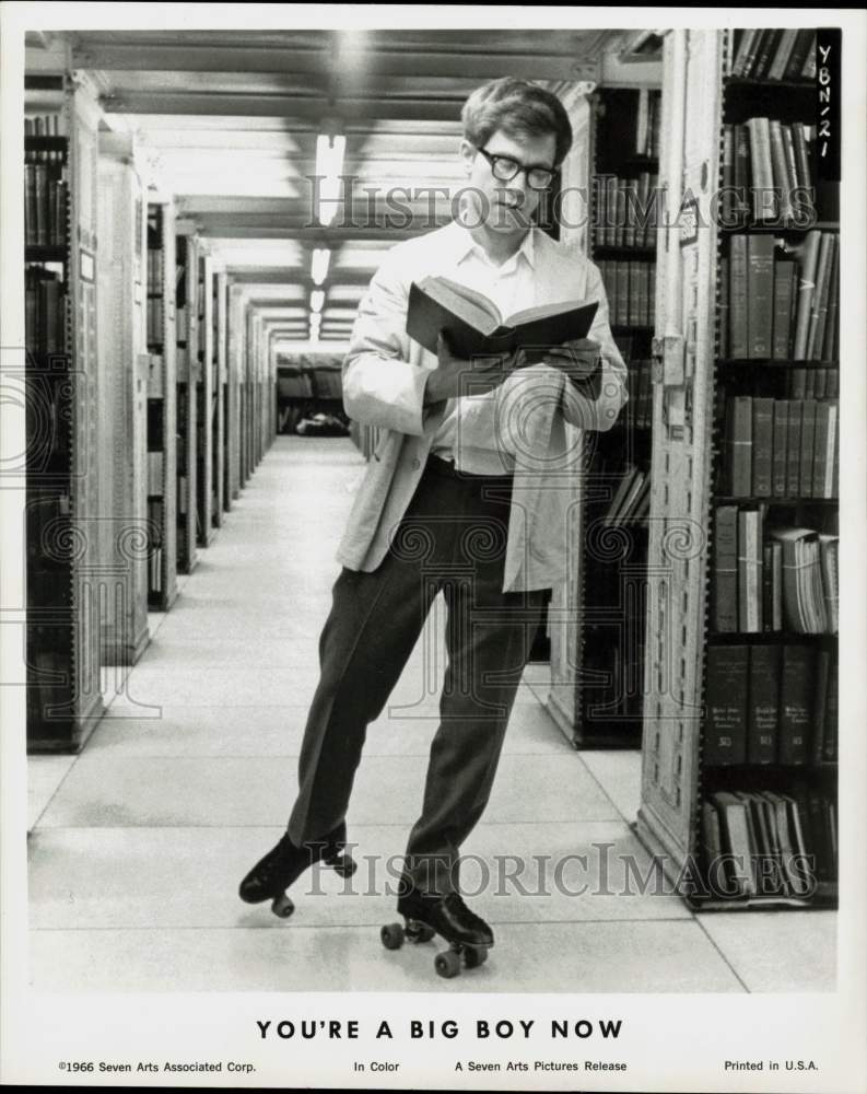 1966 Press Photo Actor Peter Kastner in &quot;You&#39;re a Big Boy Now&quot; - hpp30640- Historic Images