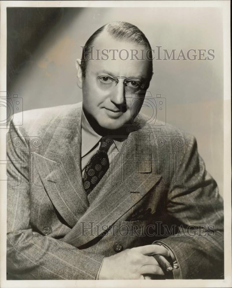 1956 Press Photo Jesse L. Lasky, Movie Producer - hpp30709- Historic Images