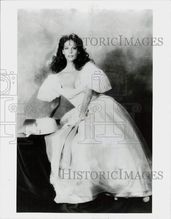 1980 Press Photo Actress Lesley Ann Warren in "Beulah Land" Miniseries