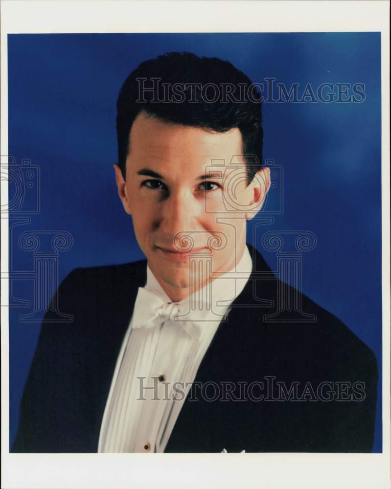 1993 Press Photo Stephen Stein, Conductor-In-Residence, The Houston Symphony- Historic Images