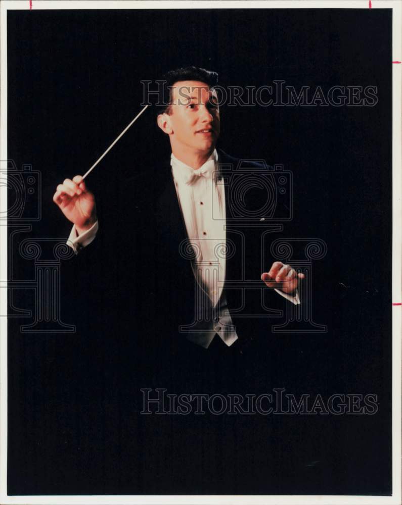 1994 Press Photo Stephen Stein, Conductor-In-Residence, The Houston Symphony- Historic Images