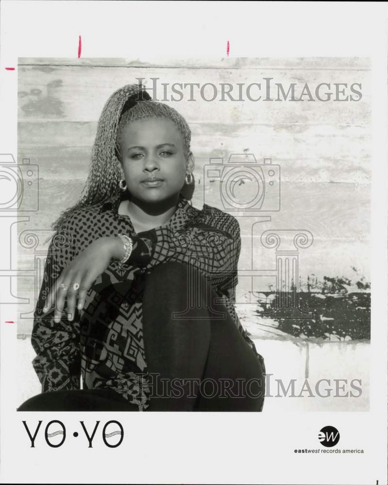 Press Photo Singer Yo-Yo, Eastwest Records - hpp30934- Historic Images