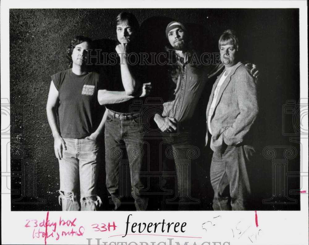 Press Photo Fevertree, Music Group - hpp31343- Historic Images