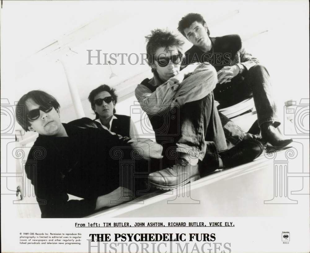 1989 Press Photo The Psychedelic Furs, Music Group - hpp31404- Historic Images