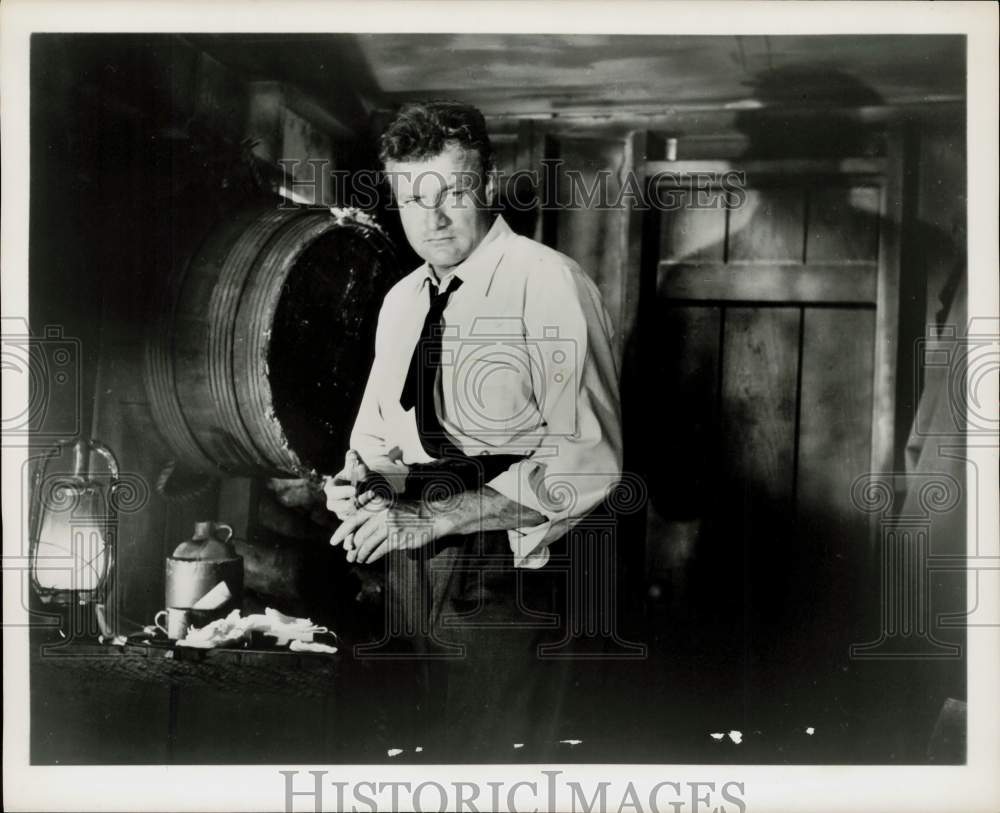 1955 Press Photo Actor Brian Keith - hpp31555- Historic Images