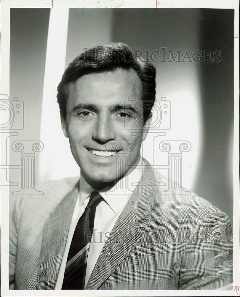 1965 Press Photo Alejandro Rey, TV Actor - hpp31681- Historic Images