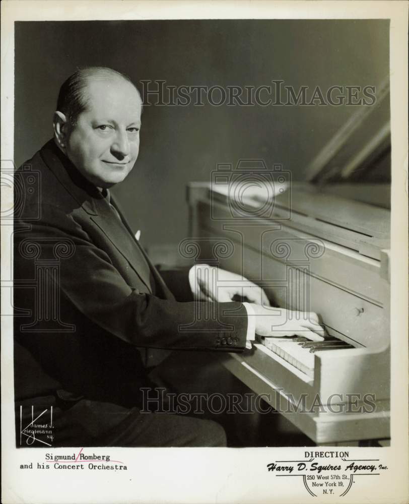 1967 Press Photo Sigmund Romberg, Orchestra Conductor - hpp32033- Historic Images