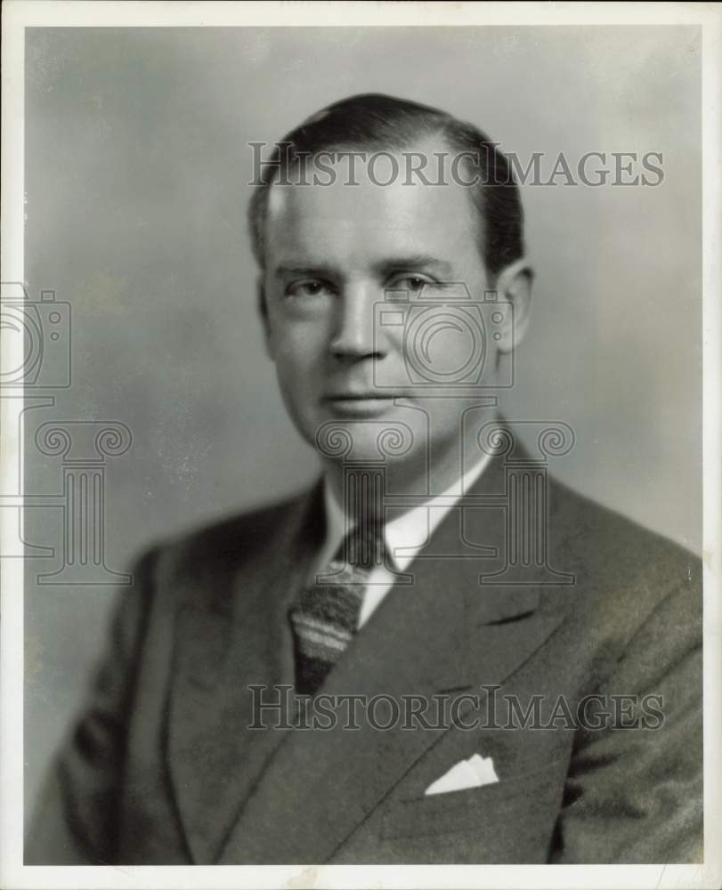 1952 Press Photo Philip D. Reed of the General Electric Company - hpp32203- Historic Images