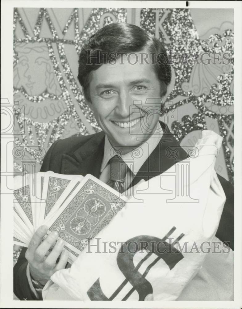 1978 Press Photo Jim Perry on NBC-TV&#39;s &quot;Card Sharks&quot; - hpp32332- Historic Images