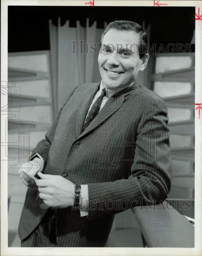 1963 Press Photo Gene Rayburn, Television Personality - hpp32348- Historic Images