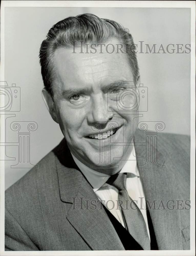 1962 Press Photo Edmond O'Brien, Star of "Sam Benedict" on NBC-TV - hpp32440- Historic Images