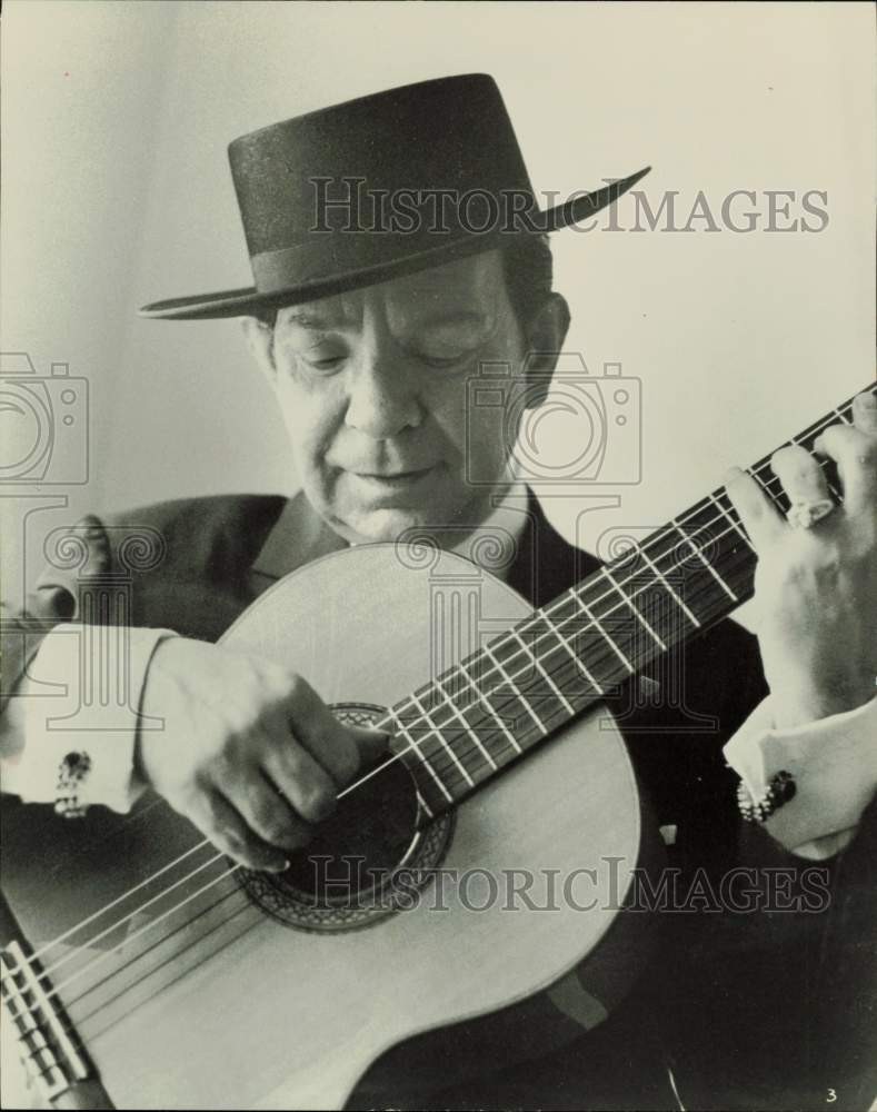 1968 Press Photo Sabicas, Flamenco Guitarist - hpp32470- Historic Images