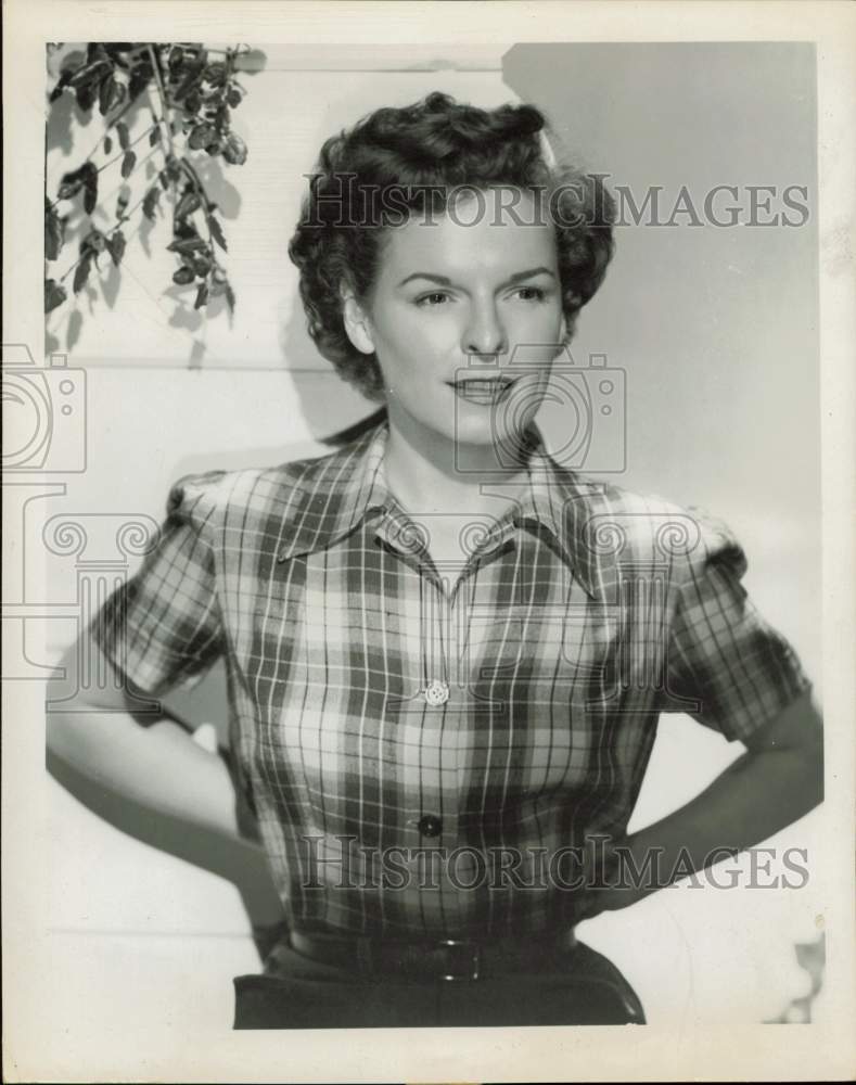 1965 Press Photo Actress Mercedes McCambridge - hpp32583- Historic Images