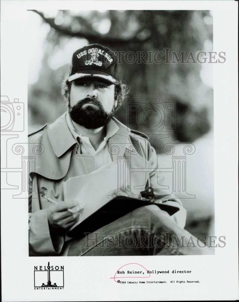 1984 Press Photo Rob Reiner, Hollywood Director - hpp32790- Historic Images