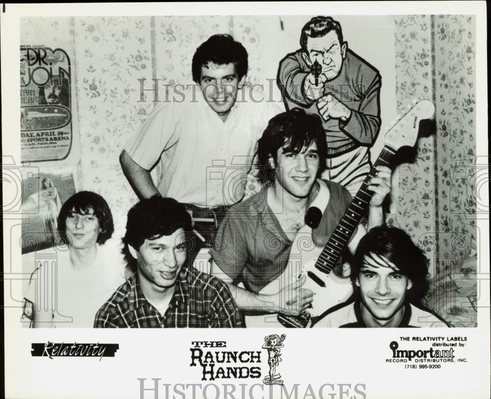 Press Photo The Raunch Hands, Music Group - hpp33023- Historic Images