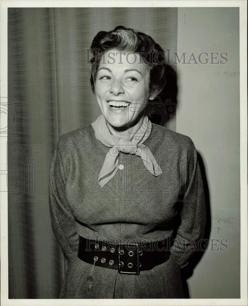 1956 Press Photo Singer-Actress Lillian Roth - hpp33308- Historic Images