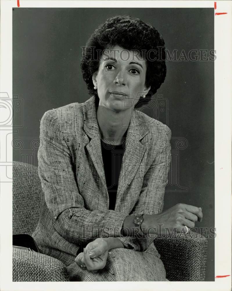 1985 Press Photo Author Betty Rollin - hpp33326- Historic Images