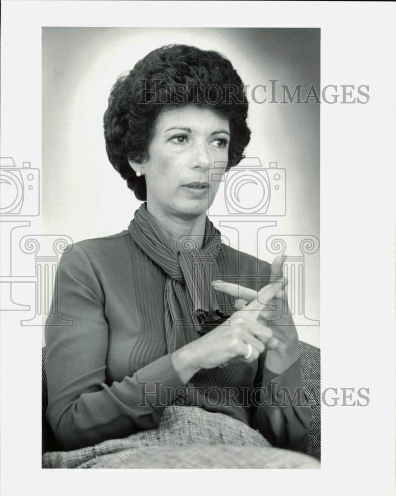 1982 Press Photo Betty Rollin, NBC News Reporter - hpp33334- Historic Images