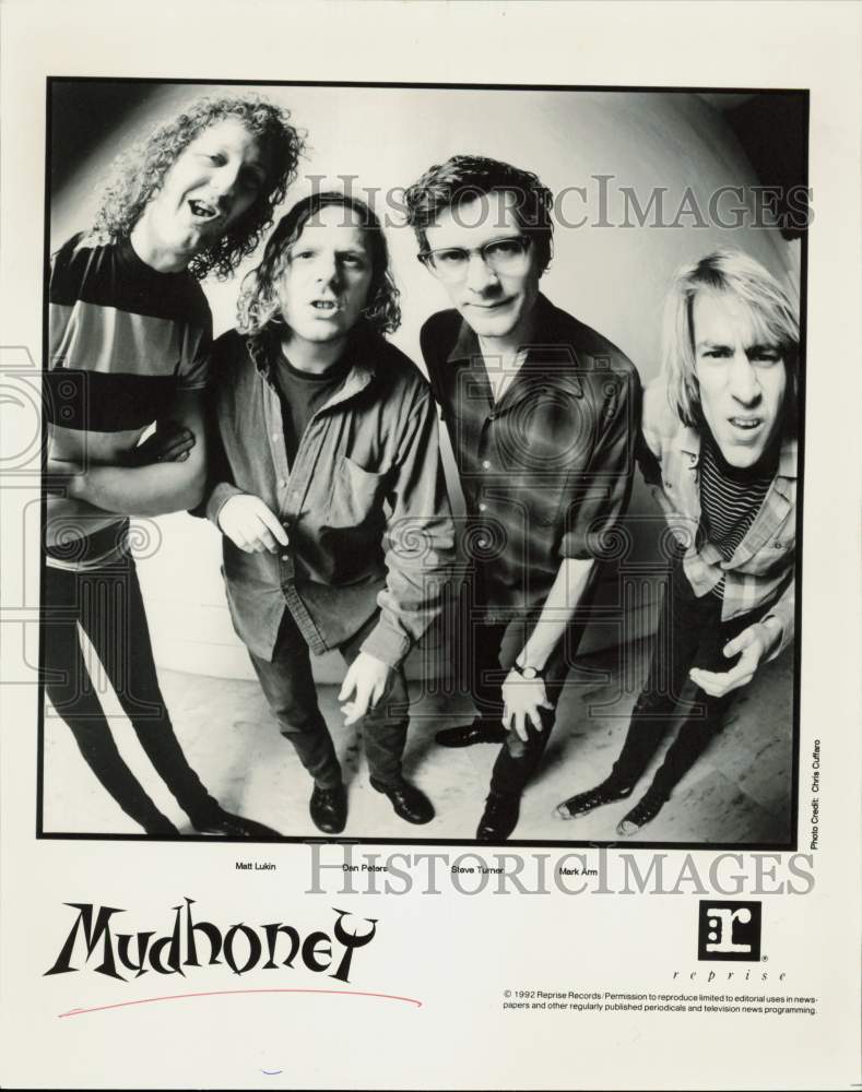 1992 Press Photo Mudhoney, Music Group - hpp33435- Historic Images