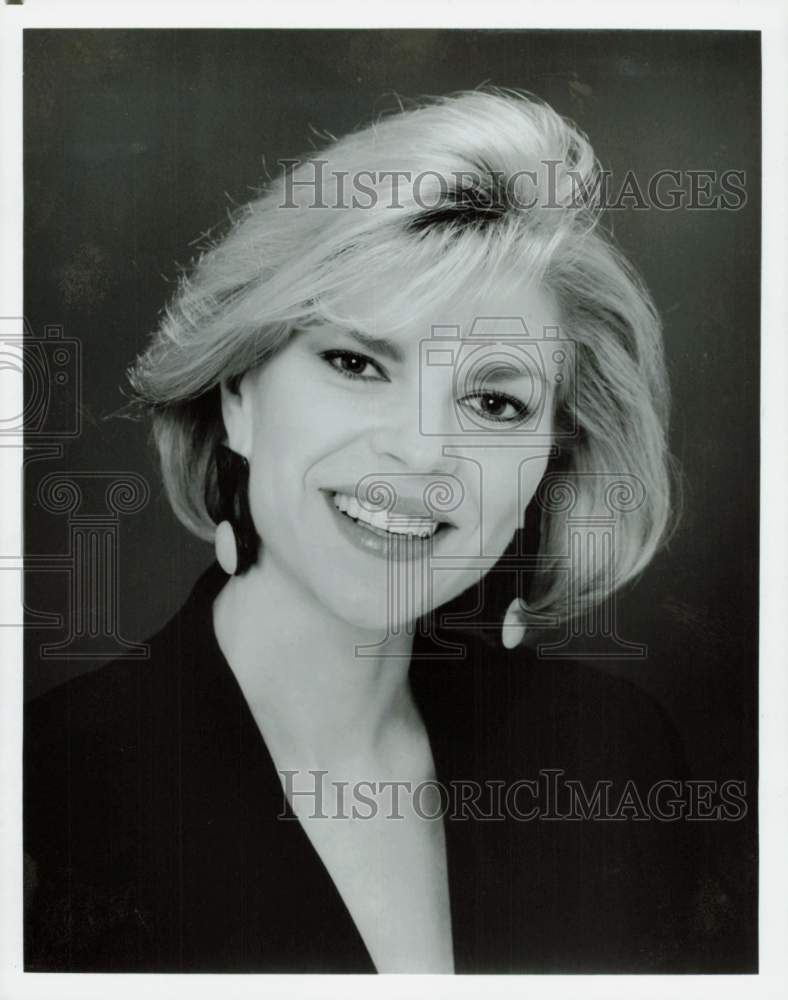 1988 Press Photo Heidi Schulze, Makeup Artist - hpp33443- Historic Images