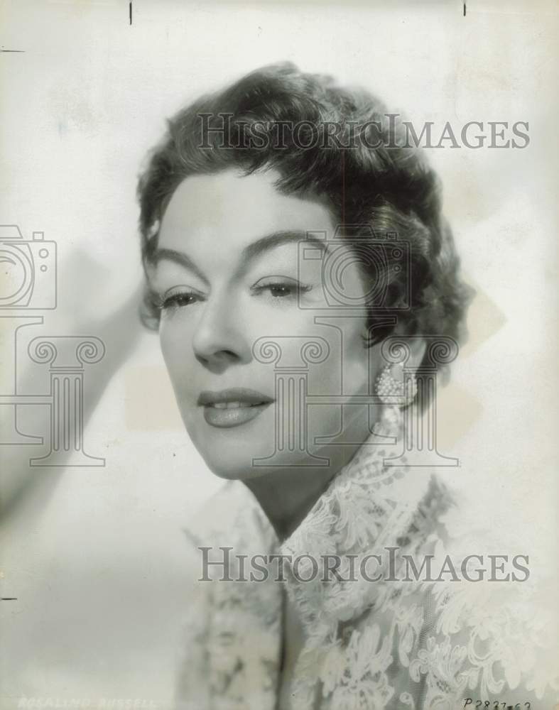 1959 Press Photo Actress Rosalind Russell - hpp33642- Historic Images