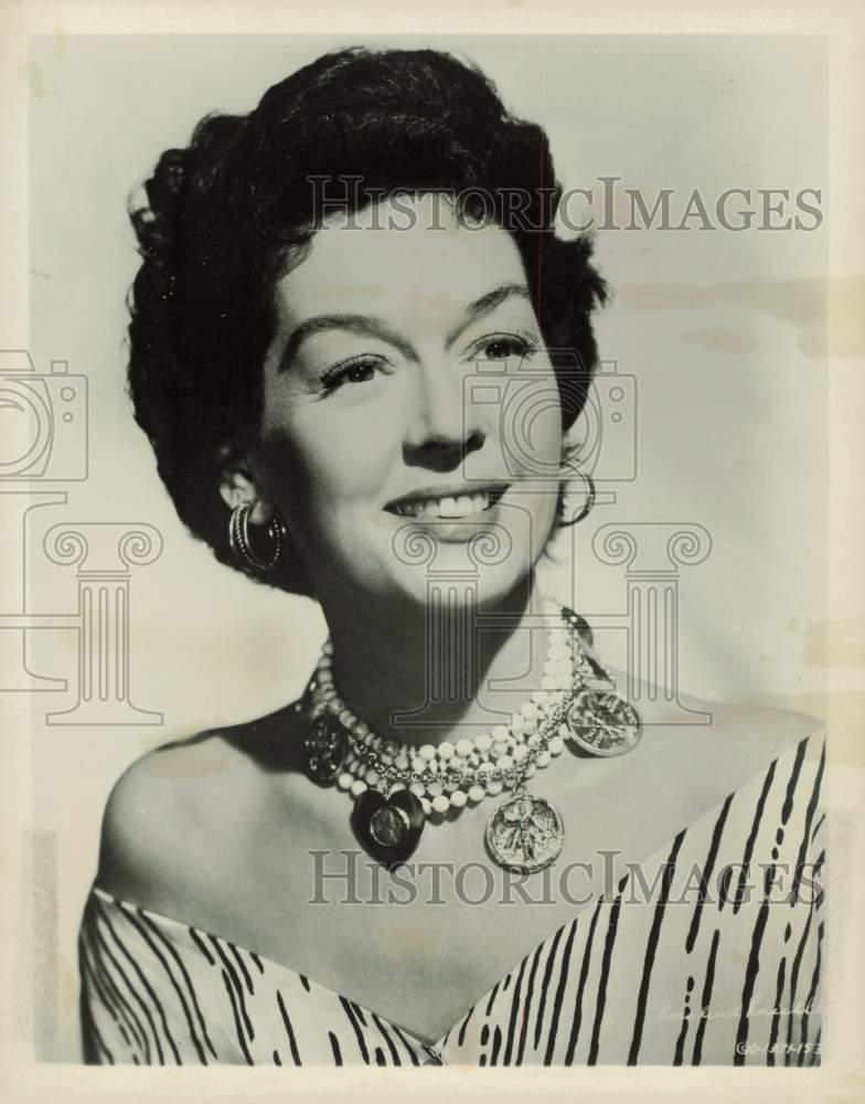 1958 Press Photo Actress Rosalind Russell in &quot;The Frigidaire Summer Theater&quot;- Historic Images