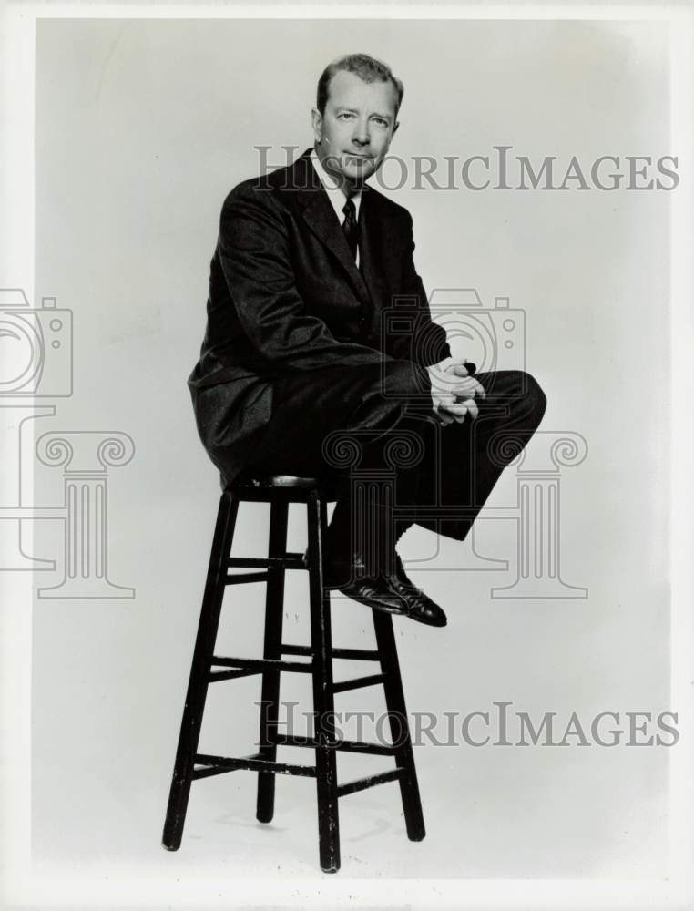 1959 Press Photo Red Rowe, CBS Television Personality - hpp33702- Historic Images