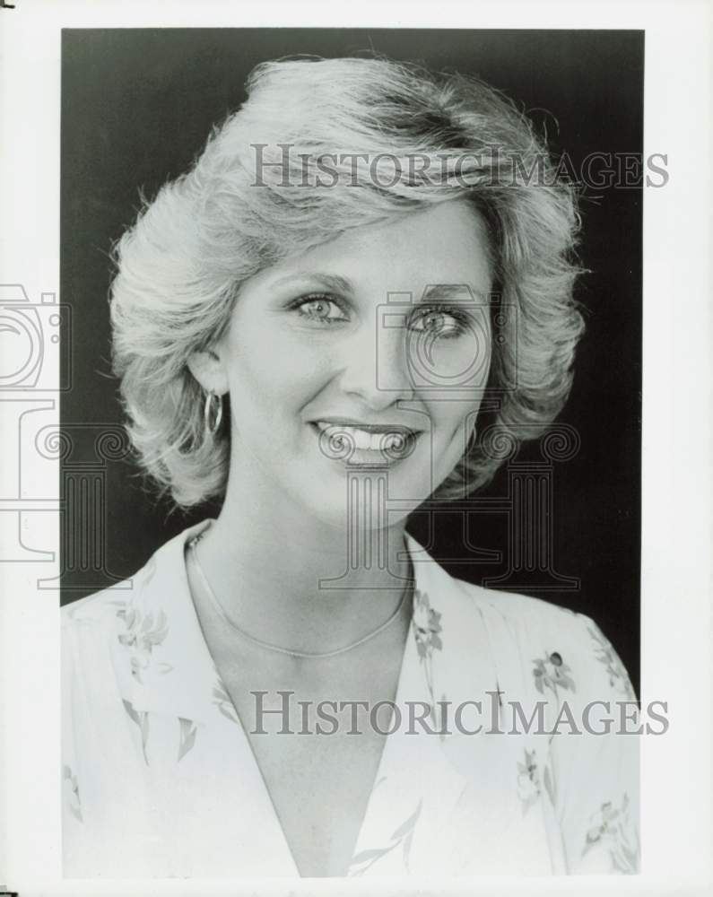 Press Photo Sybil Robson, Co-Host of &quot;Taking Advantage&quot; TV Series - hpp33877- Historic Images