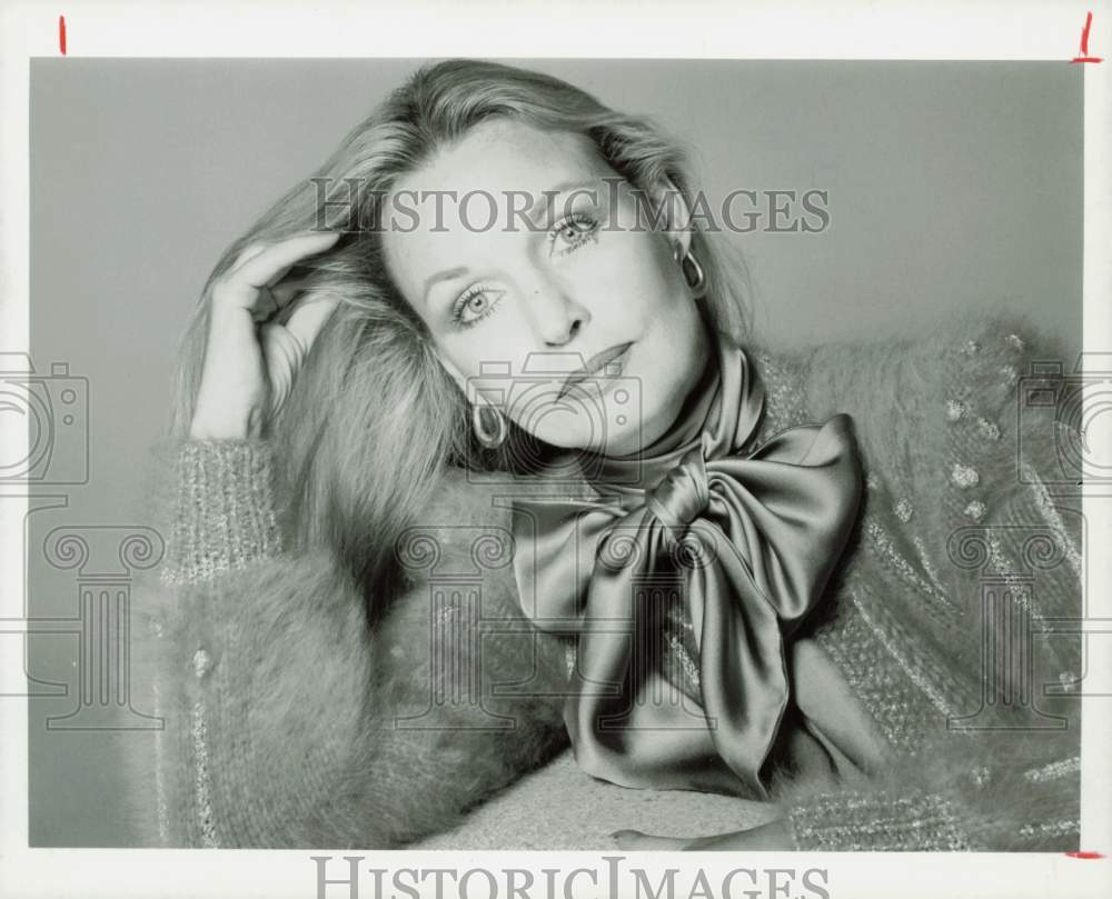 1982 Press Photo Fashion Designer Linda Rossbach - hpp33969- Historic Images