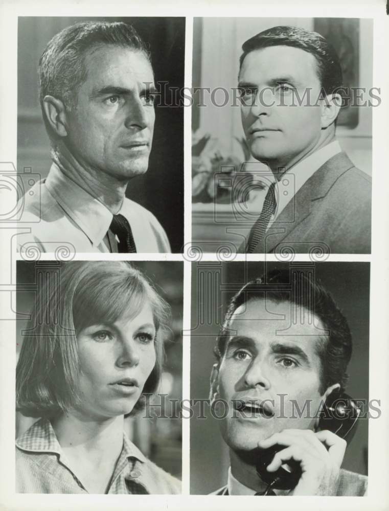 1968 Press Photo "Peyton Place" TV Show Cast Members - hpp34096- Historic Images