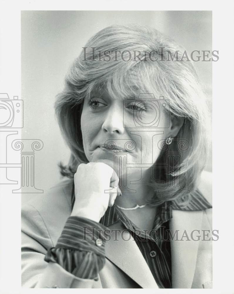 1982 Press Photo Jessica Savitch, TV News Host - hpp34210- Historic Images