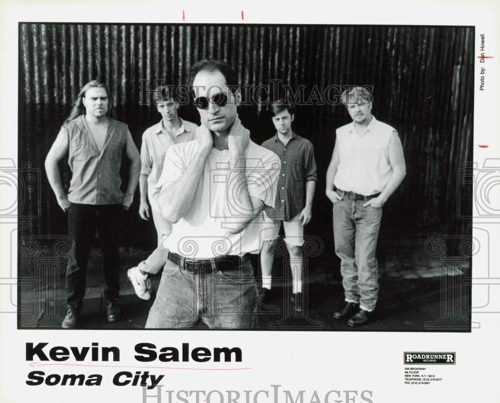 Press Photo Kevin Salem, Soma City, Music Group - hpp34307- Historic Images