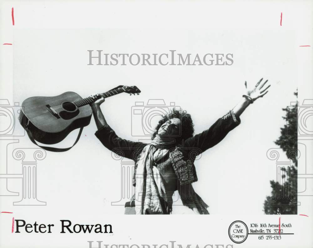 1990 Press Photo Musician Peter Rowan - hpp34381- Historic Images