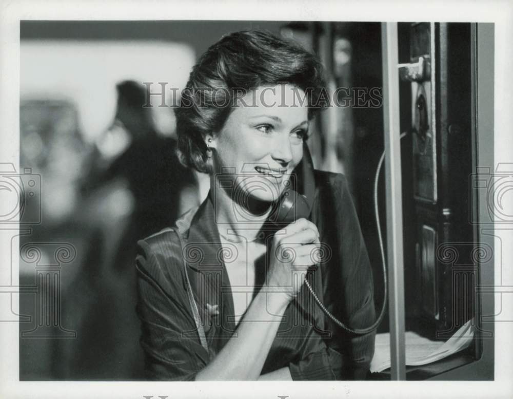 1979 Press Photo Actress Yvette Mimieux in "Disaster on the Coastliner"- Historic Images