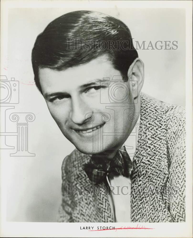 1958 Press Photo Comedian Larry Storch - hpp34576- Historic Images