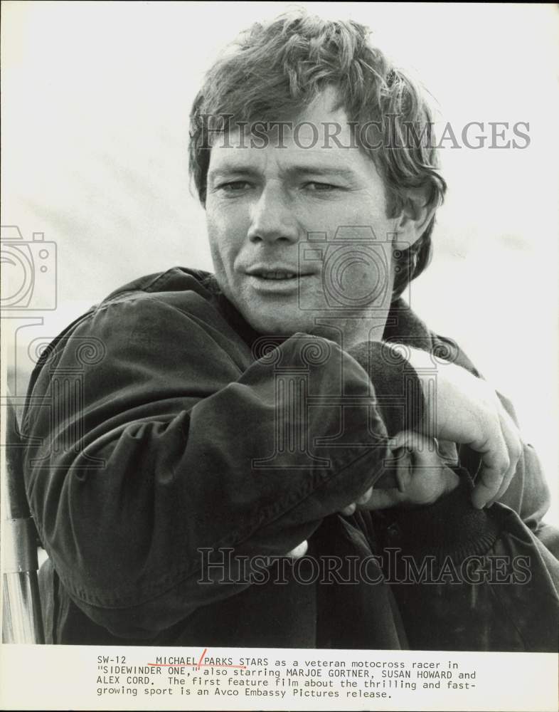 Press Photo Actor Michael Parks in &quot;Sidewinder One&quot; - hpp34673- Historic Images