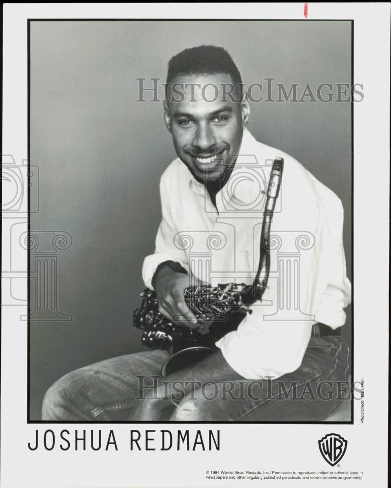 1994 Press Photo Musician Joshua Redman - hpp34821- Historic Images