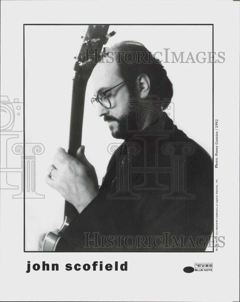 1992 Press Photo Musician John Scofield - hpp34828- Historic Images