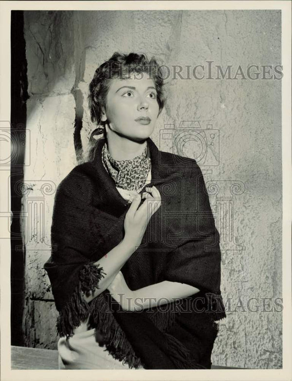 Press Photo Actress Narda Onyx on 