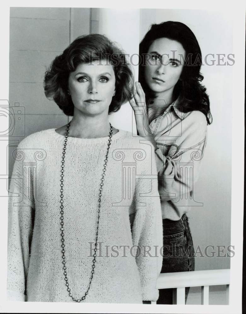 1990 Press Photo Lee Remick &amp; Marlee Matlin in &quot;Bridge to Silence&quot; - hpp34929- Historic Images