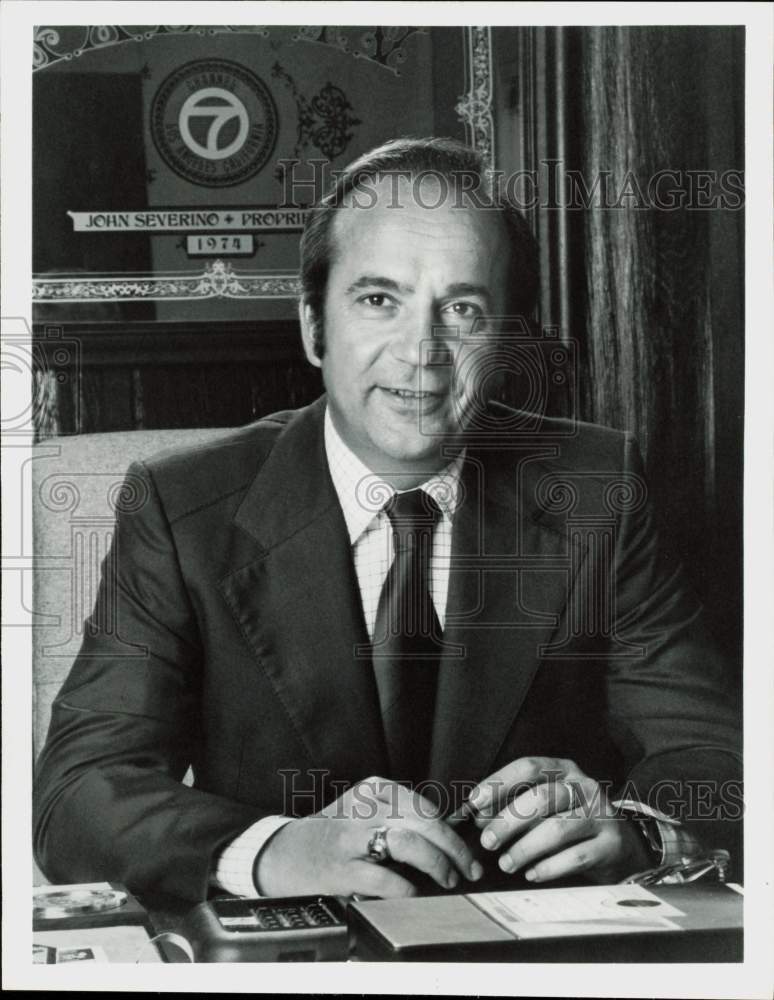 Press Photo John C. Severino, President of ABC Television - hpp35023- Historic Images